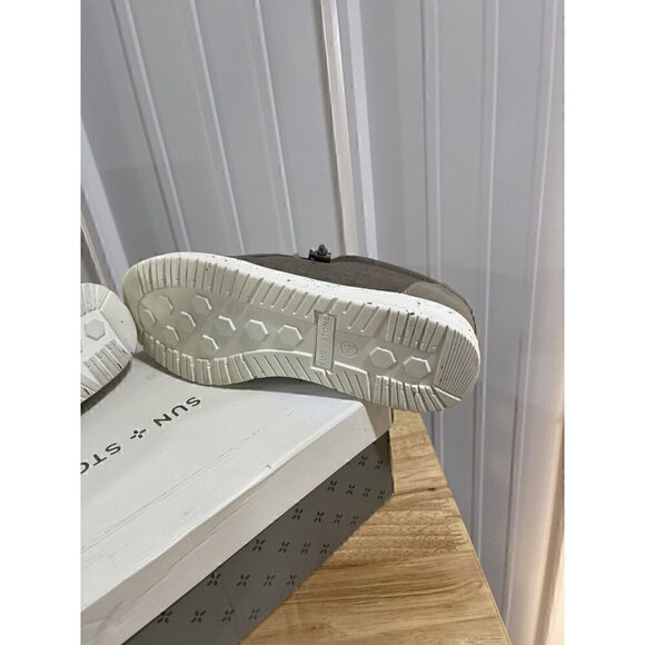 Sun + Stone Brian Casual Slip On Shoes Mens Taupe Grey Canvas Comfort NWB 11.5 - Picture 7 of 7